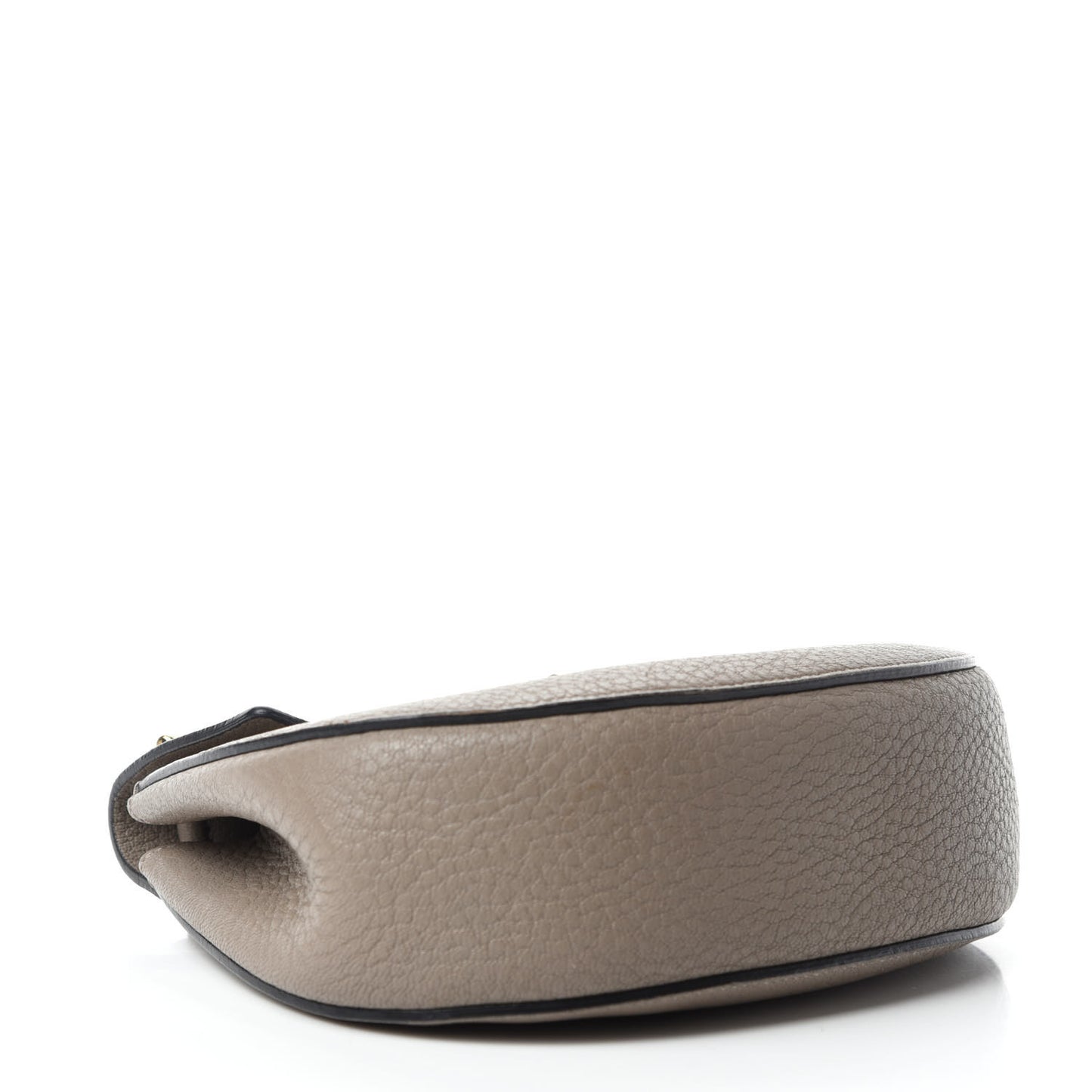 Grained Lambskin Mini Drew Shoulder Bag Motty Grey