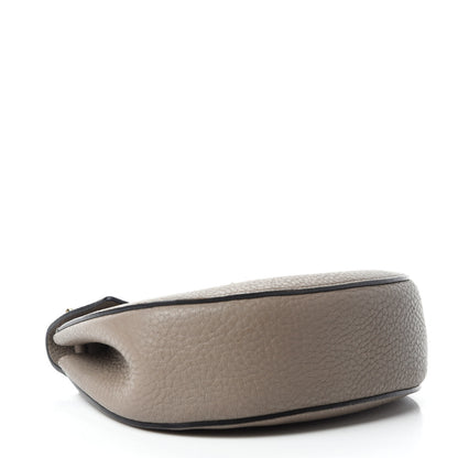 Chloe Grained Lambskin Mini Drew Shoulder Bag Motty Grey 4 of 9