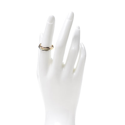Cartier 18K Pink Yellow White Gold Small Trinity Ring 55 7.25 2 of 6