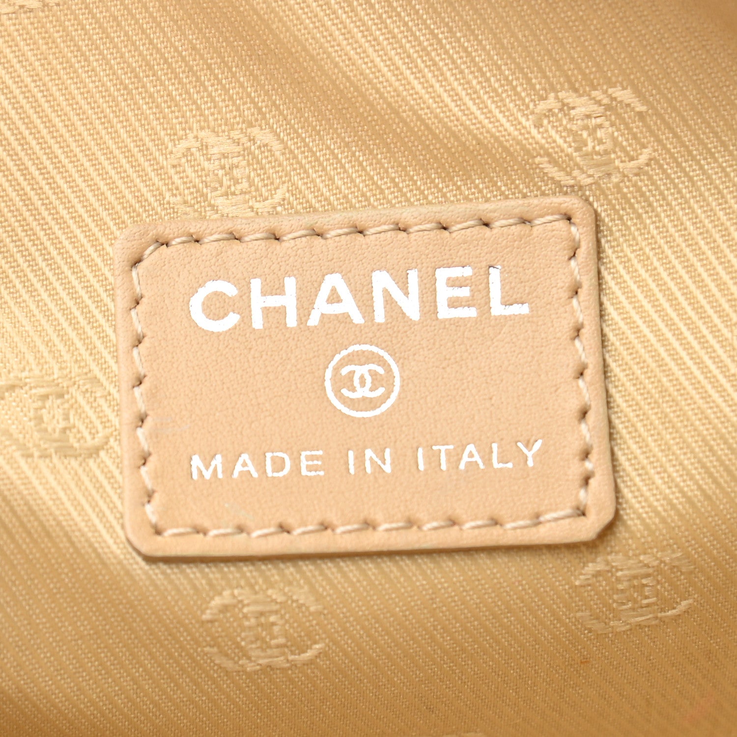 Chanel Metallic Goatskin Cosmetic Case Silver 6 of 8