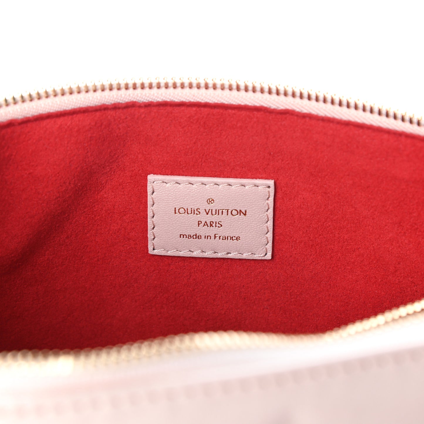 Lambskin Embossed Monogram Fall In Love Coussin PM Dragée Light Pink