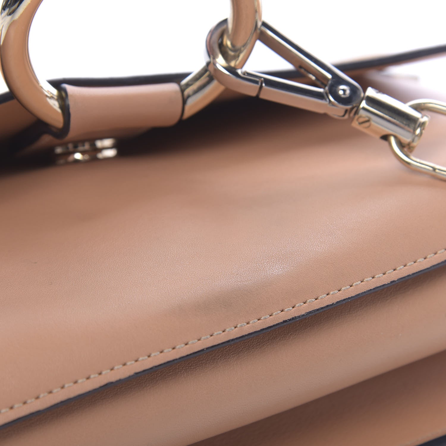 Chloe Suede Calfskin Small Faye Shoulder Bag Blushy Pink 11 of 13