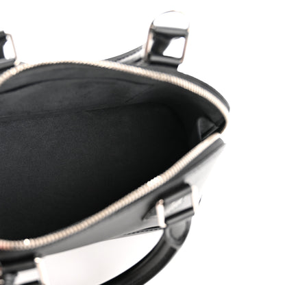 Louis Vuitton Epi Jacquard Alma BB Black 5 of 11