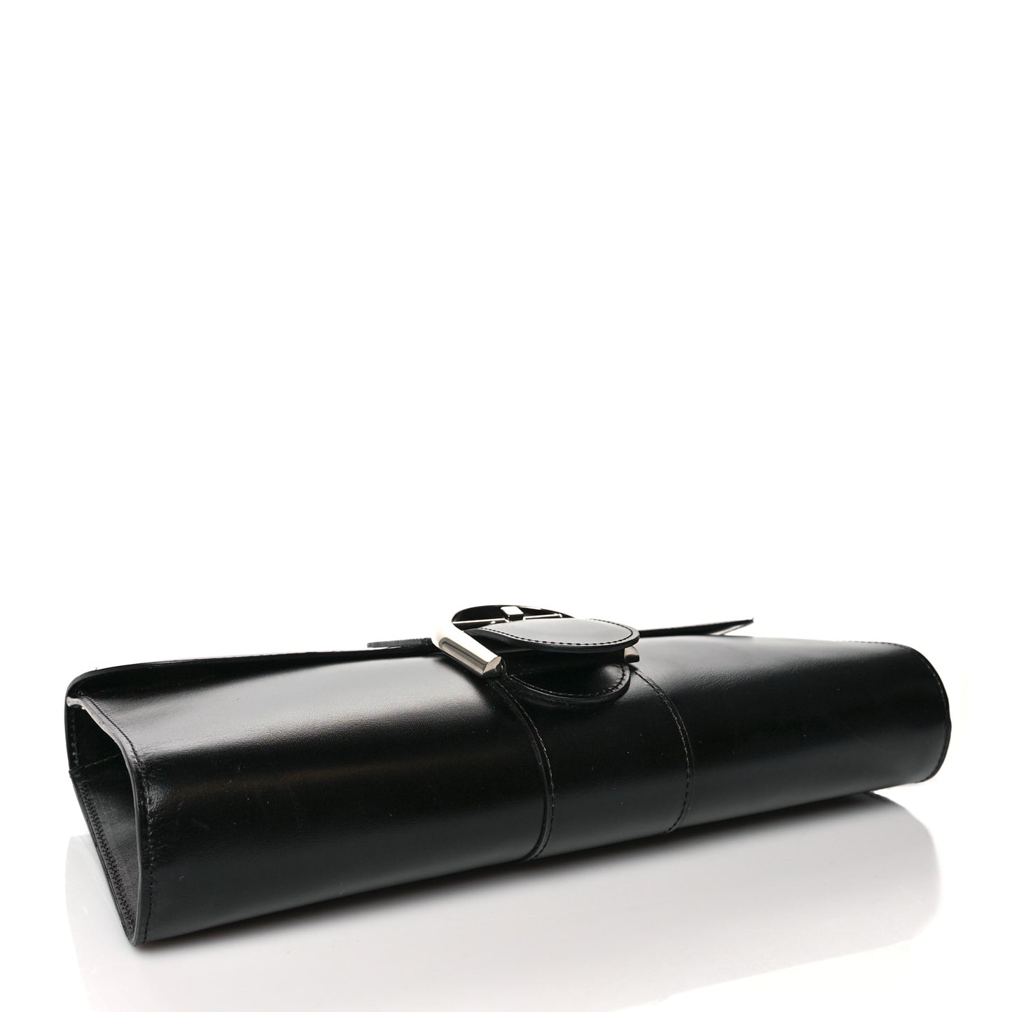Box Calfskin Brillant Clutch Black