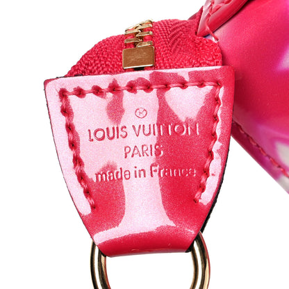 Louis Vuitton Vernis Valentine Mini Pochette Accessories Fuchsia Neon 6 of 9