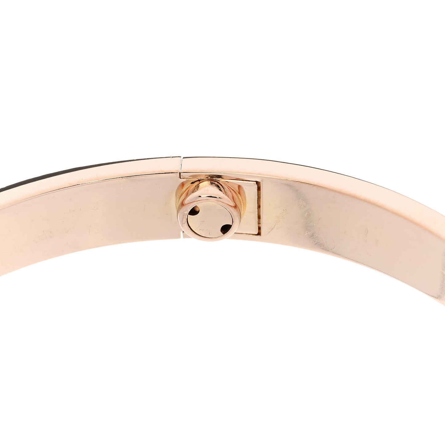 18K Pink Gold 4 Diamond LOVE Bracelet 18