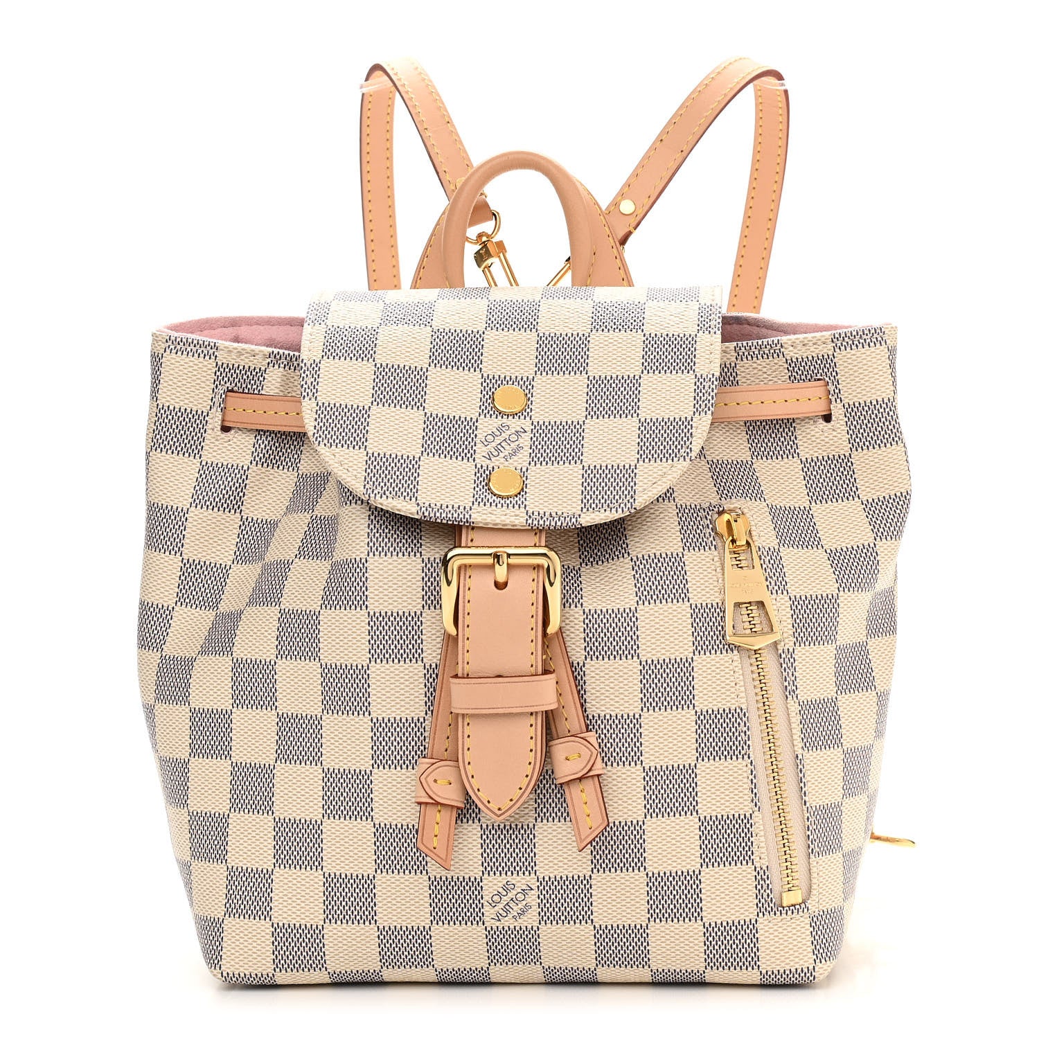 Louis Vuitton Damier Azur Sperone BB Backpack 1 of 9