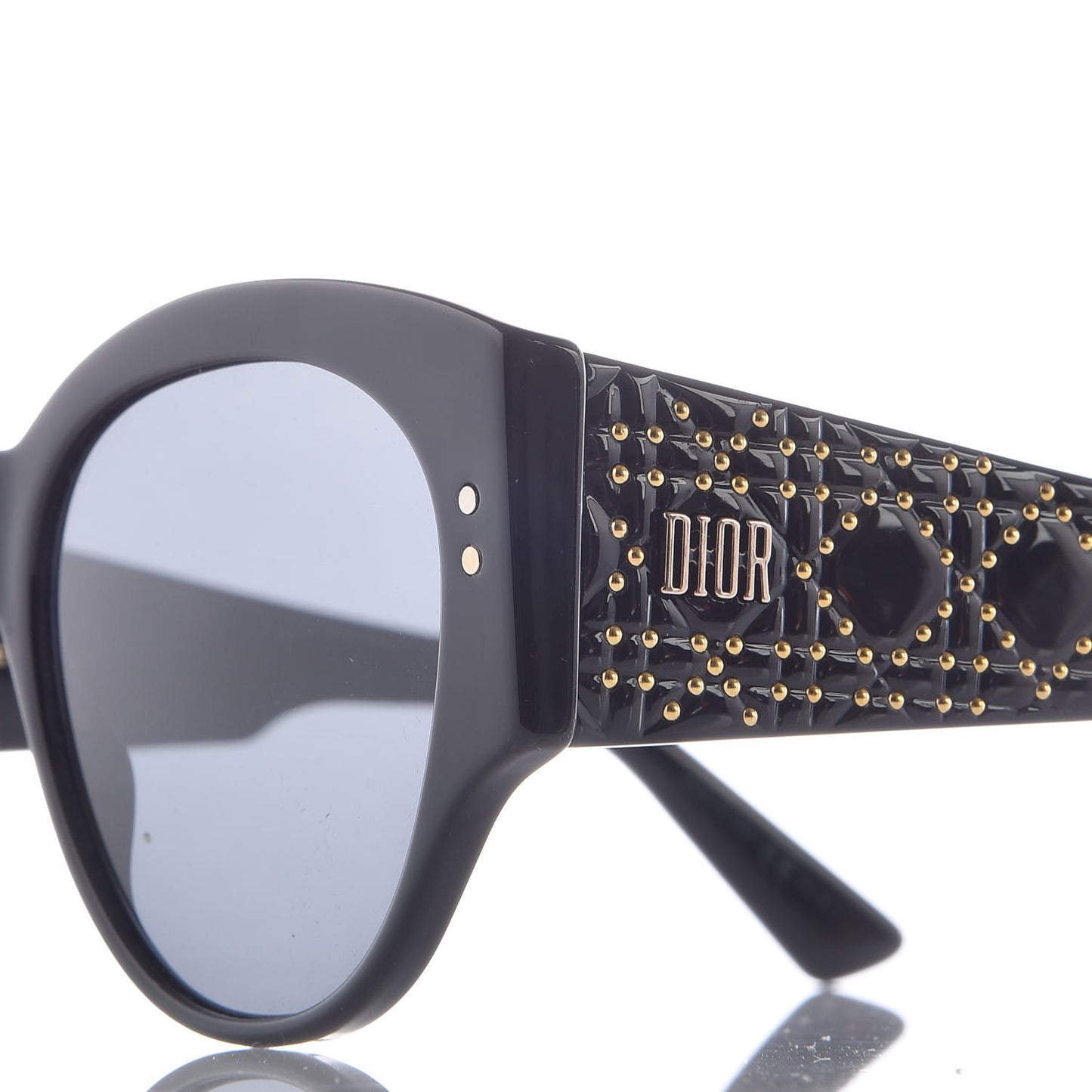 Lady Dior Studs 2 Sunglasses Black