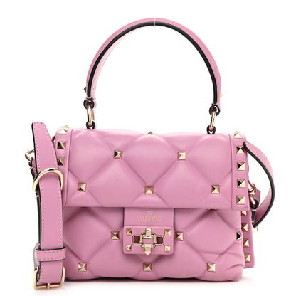 Valentino Garavani Nappa Mini Candystud Top Handle Bag Absolute 1 of 12