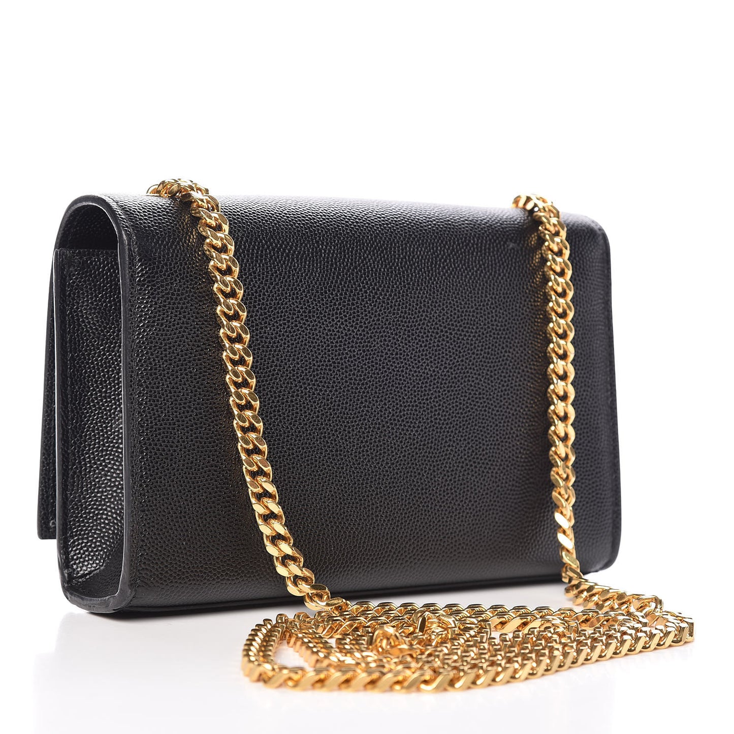 Grain De Poudre Small Monogram Kate Satchel Black