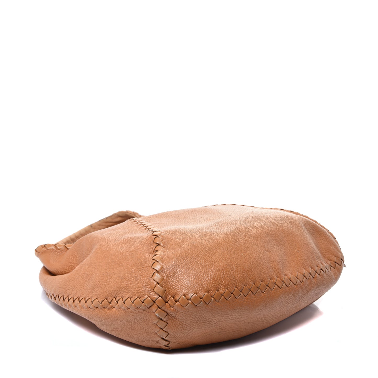 Cervo Deerskin Large Hobo Carmel