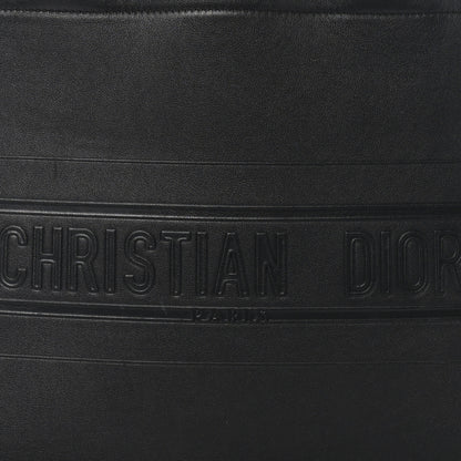 Christian Dior Calfskin Embossed Medium Book Tote Black 8 of 10