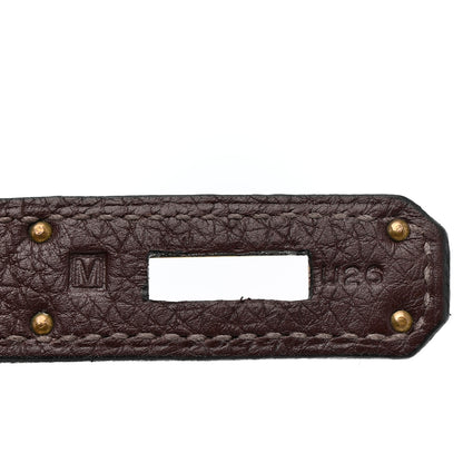 Hermes Togo BIRKIN 35 Cafe 7 of 10