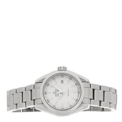 Omega Stainless Steel 30mm Seamaster Aqua Terra Quartz Watch Silver 231.10.30.60.02.001 2 of 4