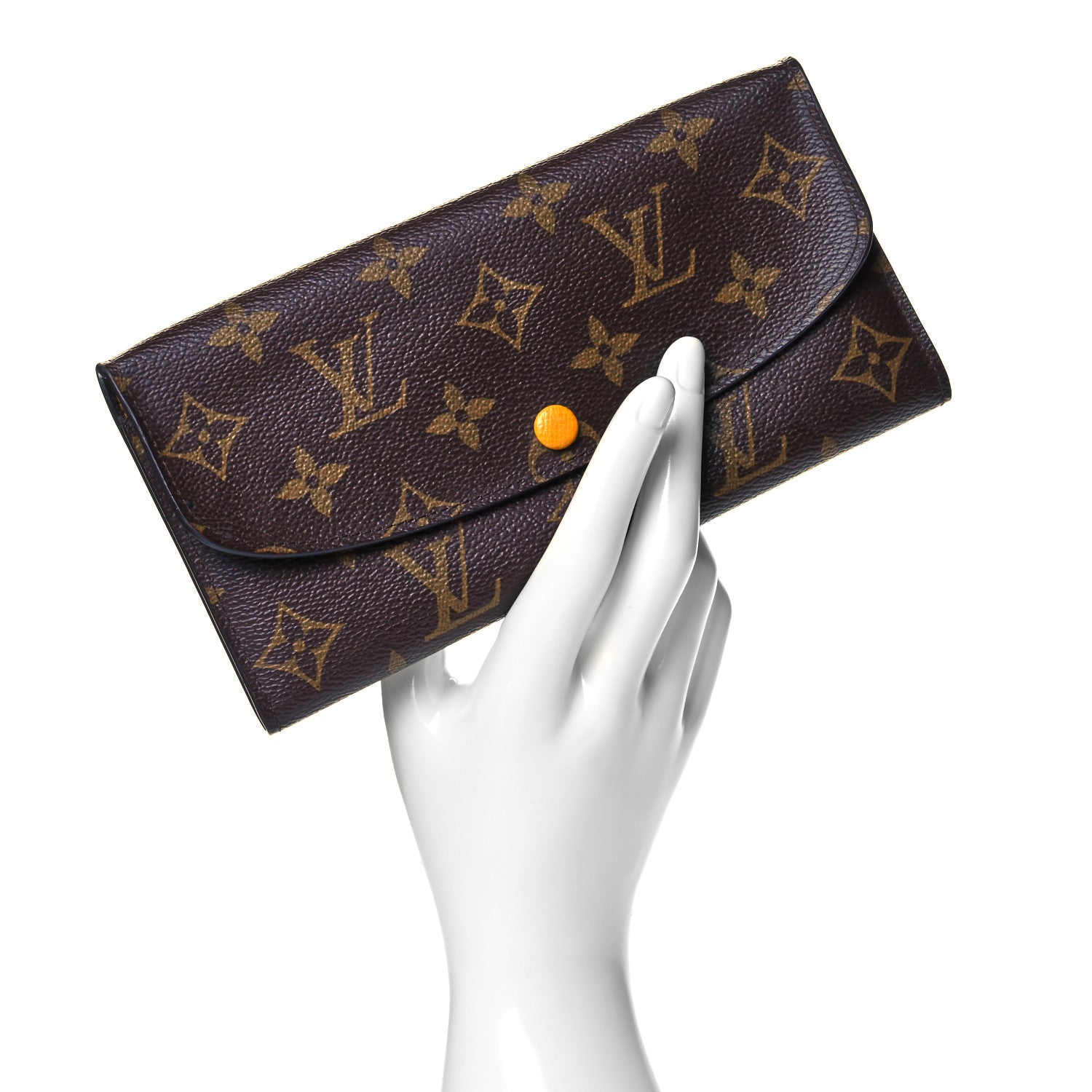 Louis Vuitton Monogram Emilie Wallet Mimosa 2 of 9