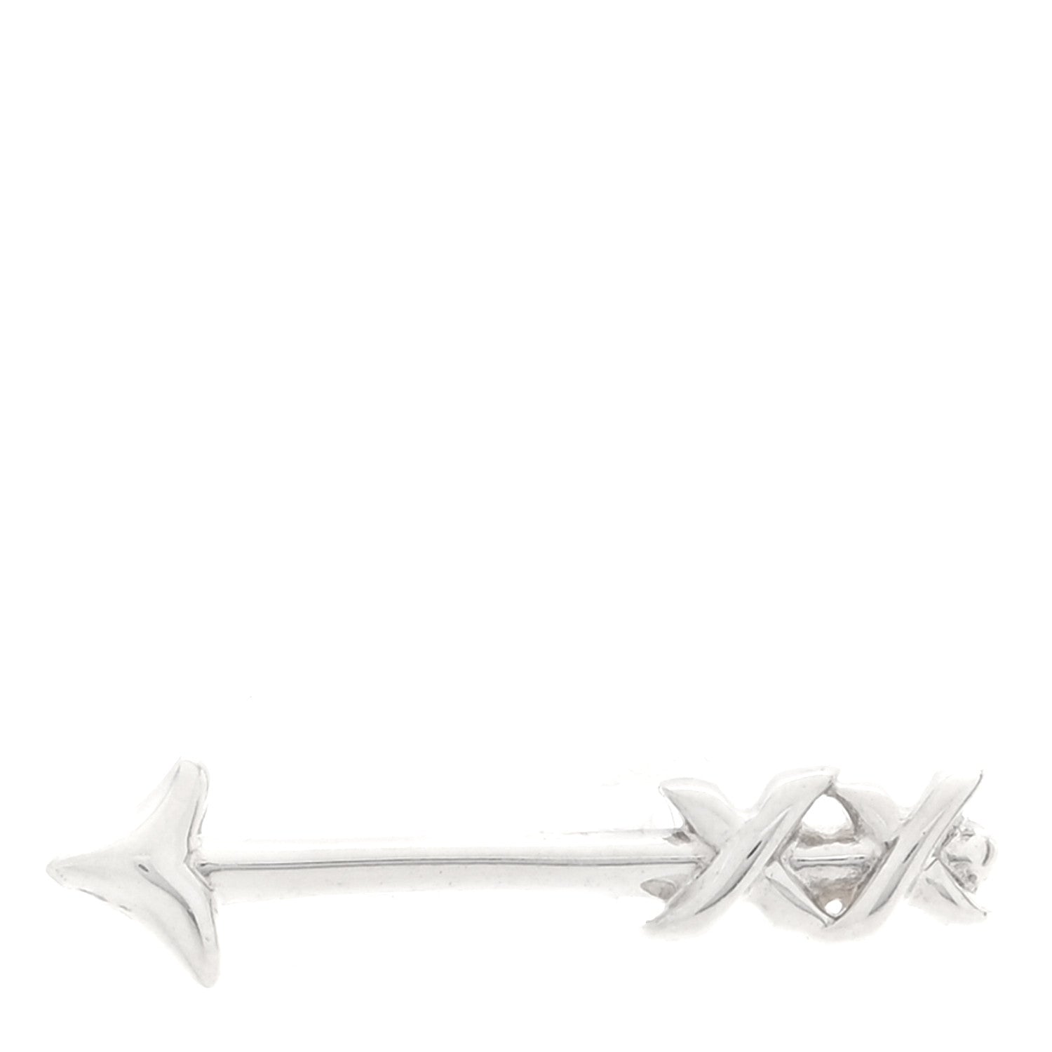 Tiffany Sterling Silver Paloma Picasso Arrow Single Earring 1 of 4