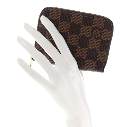 Louis Vuitton Damier Ebene Zippy Coin Purse 2 of 7