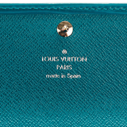 Louis Vuitton Epi Sarah Wallet Cyan 9 of 9