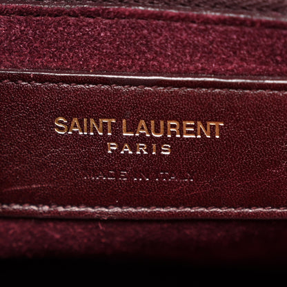 Saint Laurent Calfskin Small Sac De Jour Amarena 6 of 14