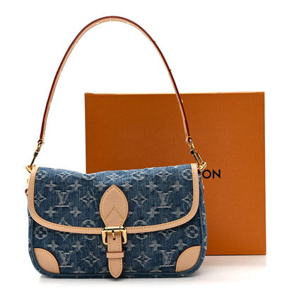 Louis Vuitton Monogram Denim Diane Blue 10 of 10