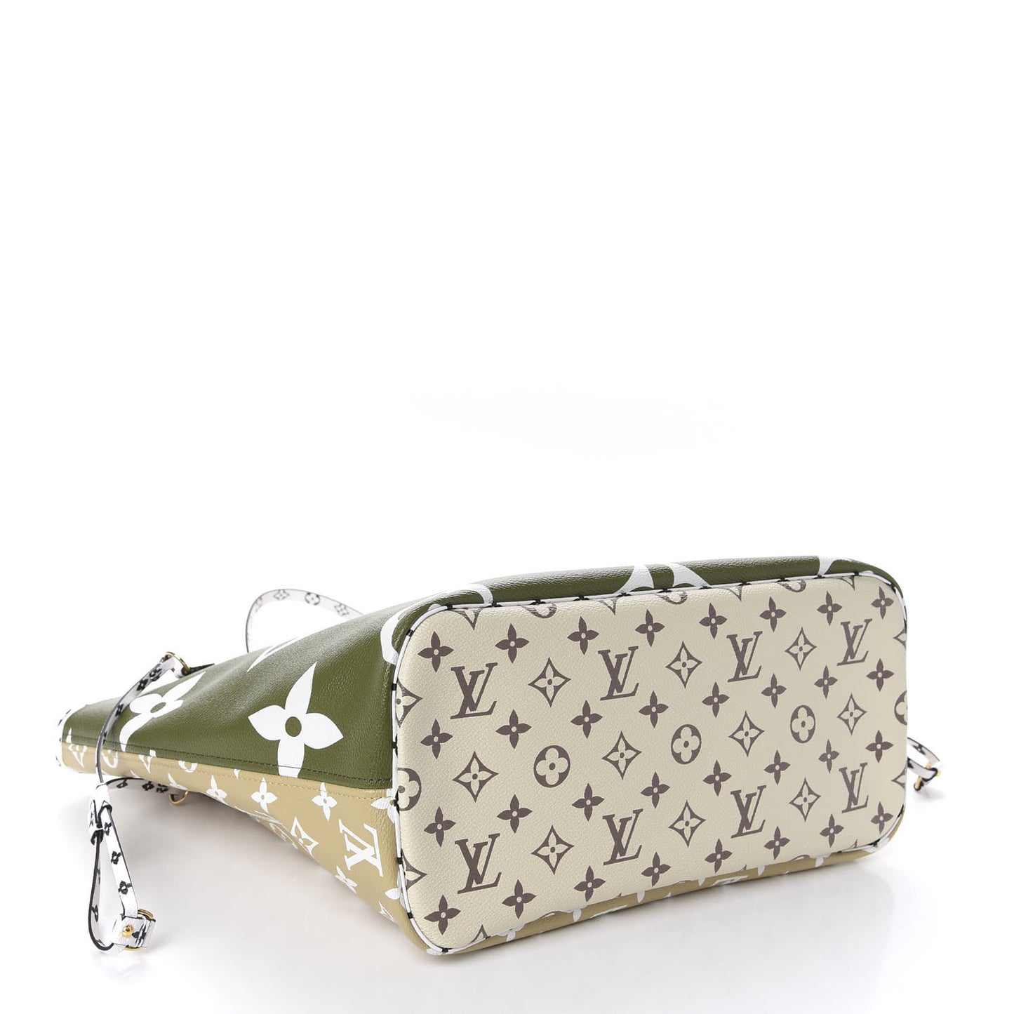 Monogram Giant Neverfull MM Kaki