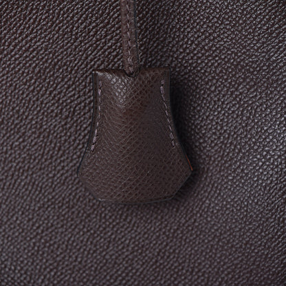Hermes Epsom Kelly Retourne 32 Chocolate Orange 31 of 46