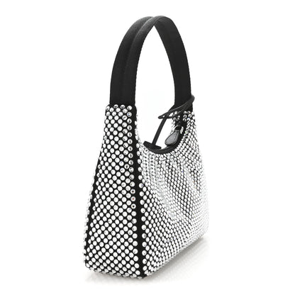 Prada Satin Crystal Mini Re-Edition 2000 Bag Cristal 3 of 11