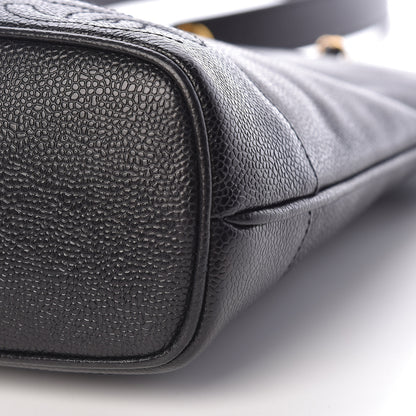 Chanel Caviar CC Shoulder Bag Black 10 of 13