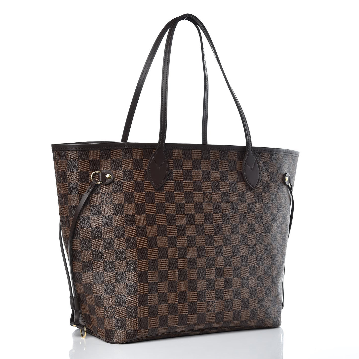 Damier Ebene Neo Neverfull MM Rose Ballerine