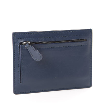 Bottega Veneta Nappa Intrecciato Card Case Denim 3 of 7
