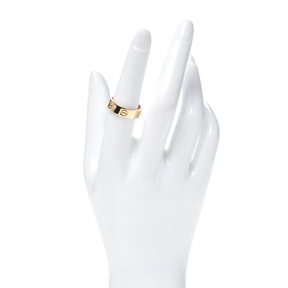 Cartier 18K Yellow Gold 5.5mm LOVE Ring 55 7.25 2 of 6