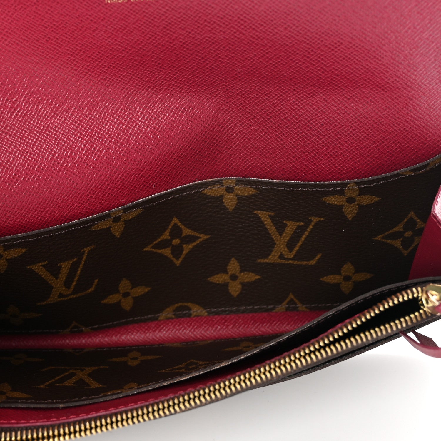 Louis Vuitton Monogram Emilie Wallet Fuchsia 4 of 7