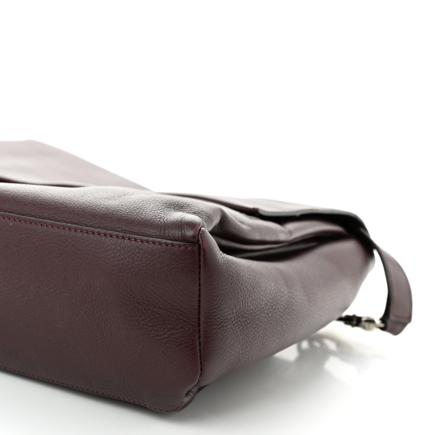 Givenchy Calfskin Small Pandora Pure Flap Bag Aubergine 10 of 10