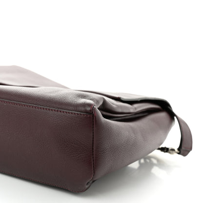 Givenchy Calfskin Small Pandora Pure Flap Bag Aubergine 10 of 10