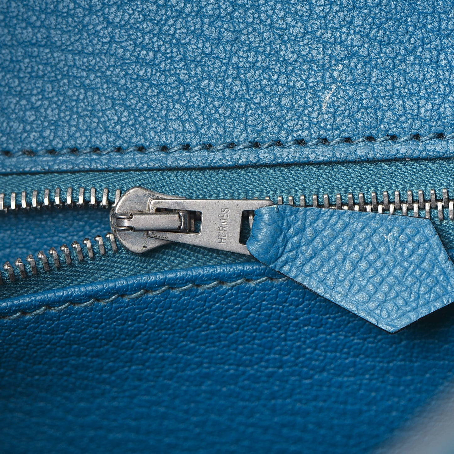 Epsom Birkin 30 Bleu Izmir