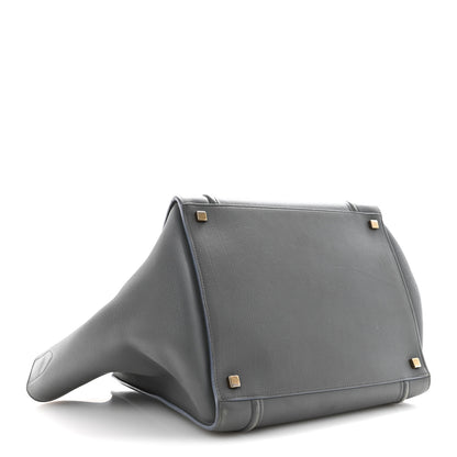 Celine Baby Grained Calfskin Medium Phantom Luggage Kohl 4 of 17