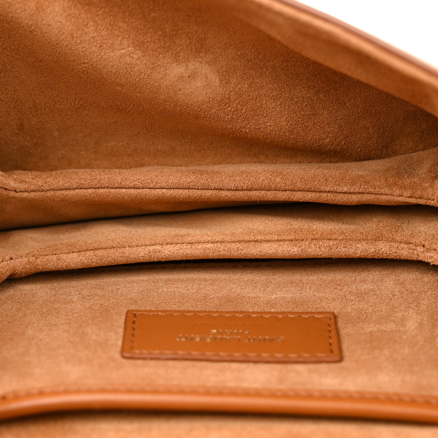Smooth Calfskin Small Charlie Shoulder Bag Miel Dark