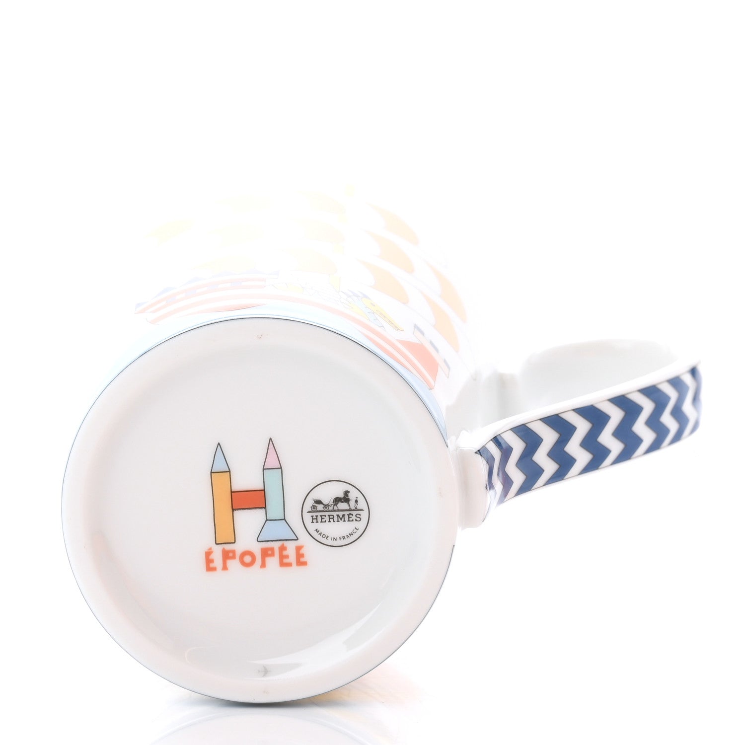 Hermes Porcelain Epopee Boat Mug 4 of 6