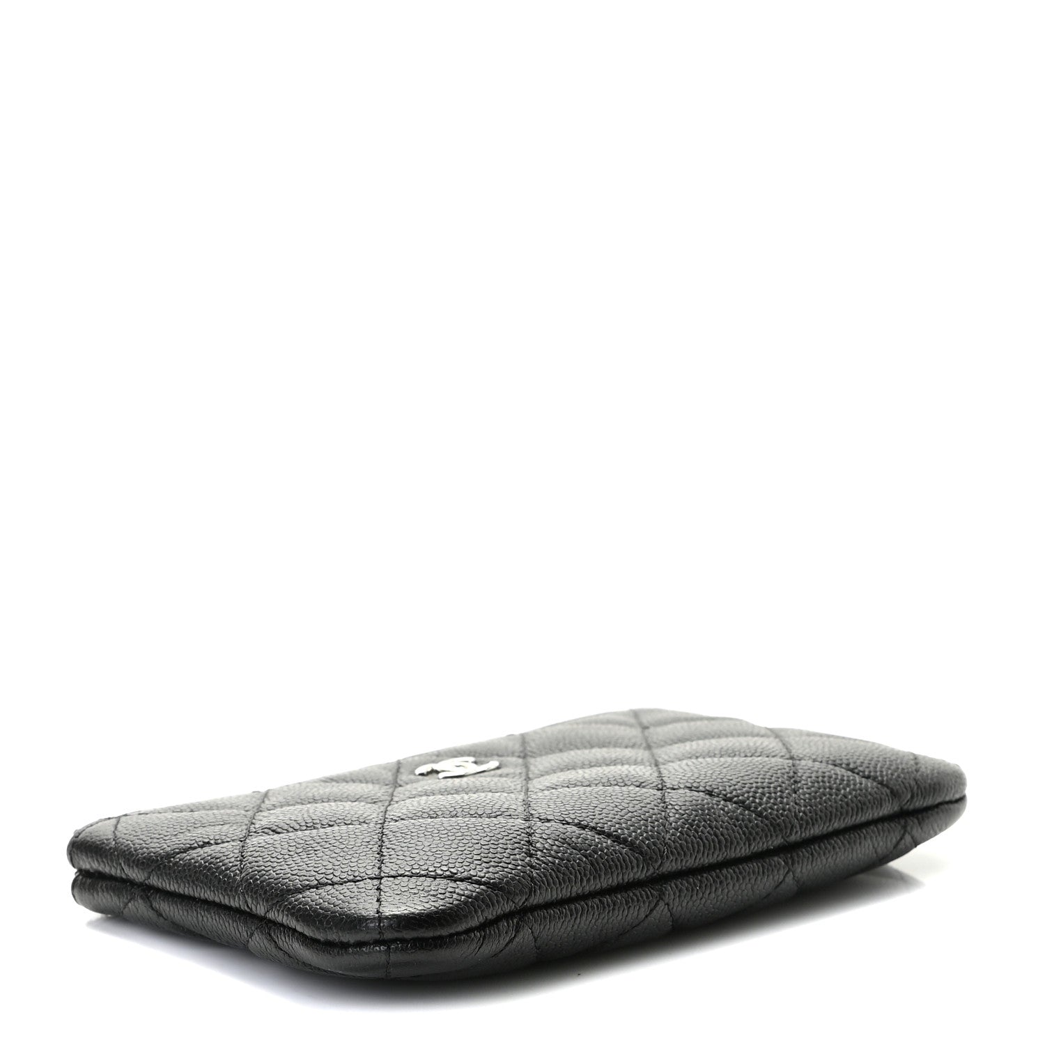 Chanel Caviar Quilted Small Cosmetic Case Black 4 of 9