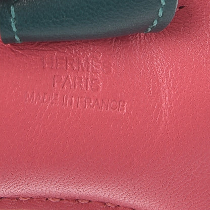 Hermes Milo Lambskin Grigri Rodeo Horse Bag Charm PM Rose Azalee Malachite Lime 2 of 4