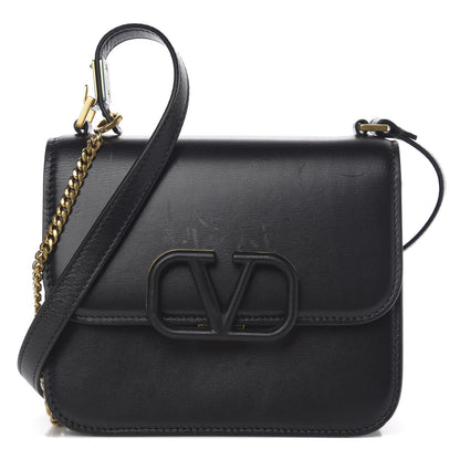 Valentino Garavani Smooth Calfskin Small VSling Shoulder Bag Black 1 of 9