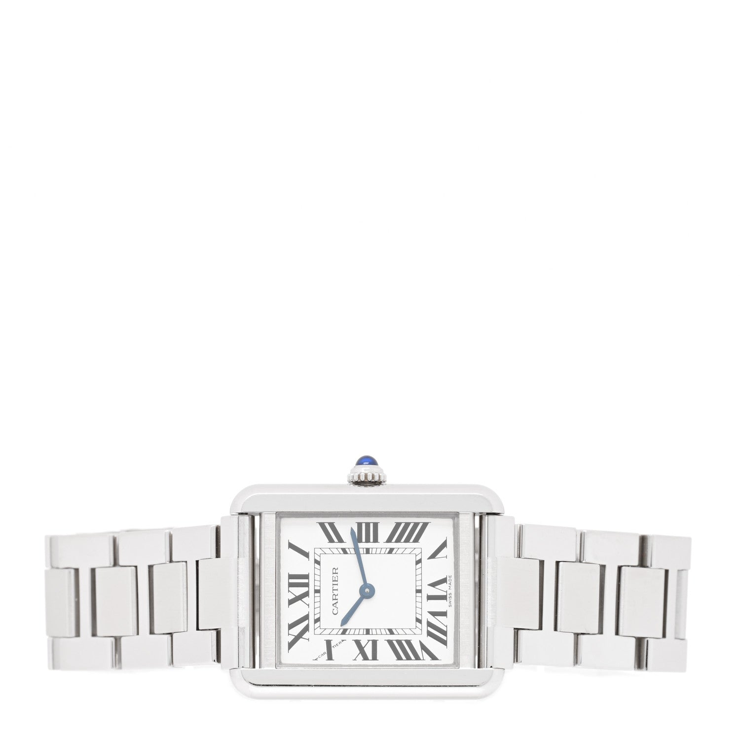 Cartier Stainless Steel 24mm Tank Solo Quartz Watch 2 of 5