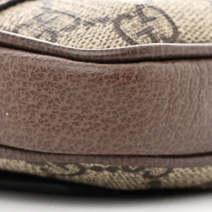Gucci GG Supreme Monogram Web Mini Ophidia GG Bag Brown 9 of 10
