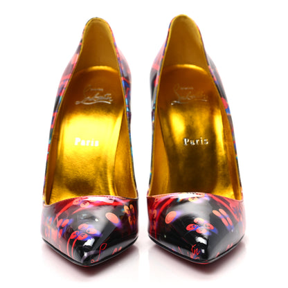 Christian Louboutin Patent Discolaser So Kate 120 Pumps 39 Multicolor 2 of 7