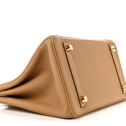 Hermes Togo Birkin 25 Biscuit 9 of 11