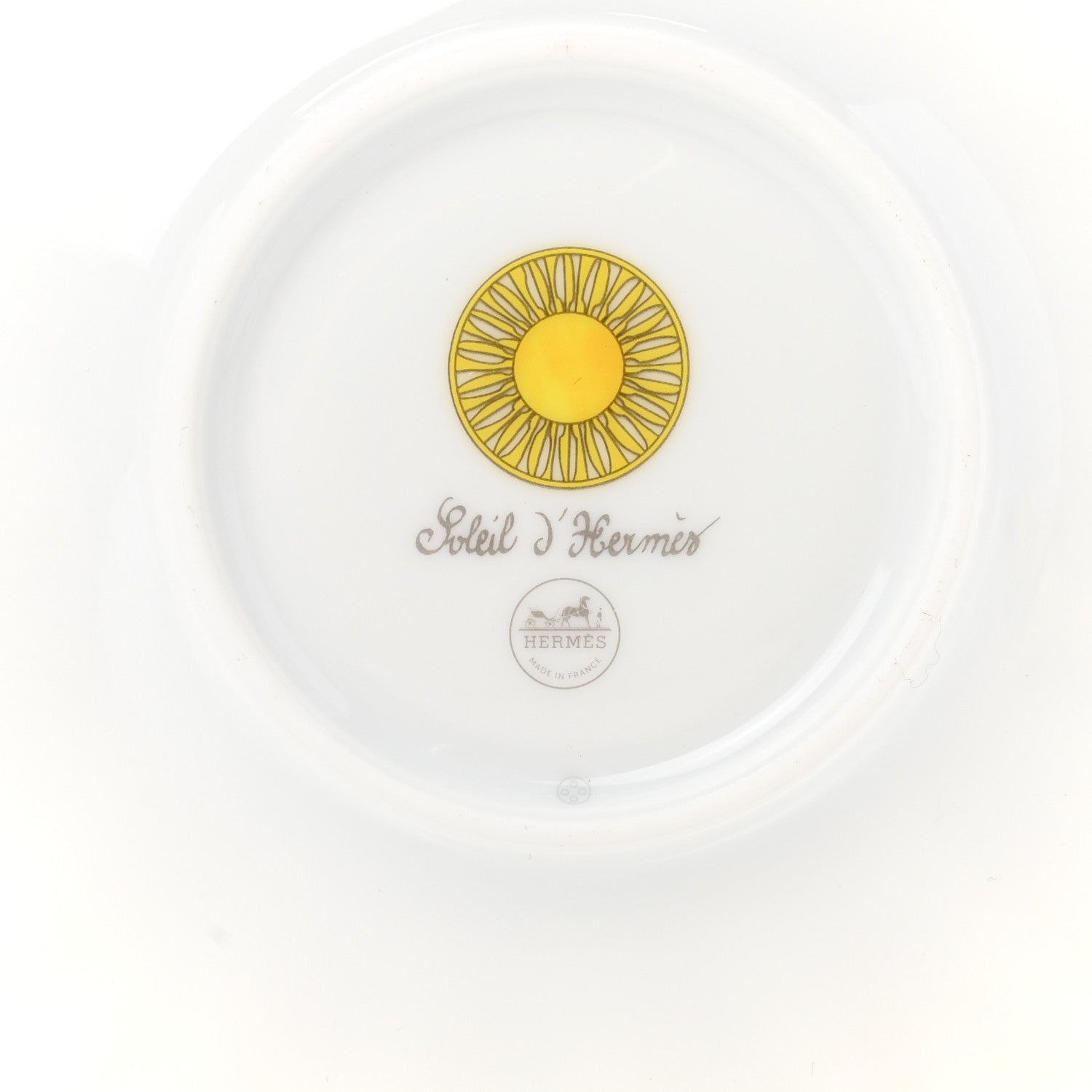 Hermes Porcelain Soleil d'Hermes Breakfast Cup And Saucer Set Of 2 9 of 10