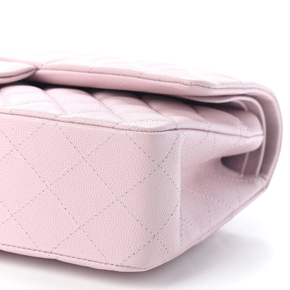 Chanel Caviar Quilted Medium Double Flap Light Pink 8 of 8