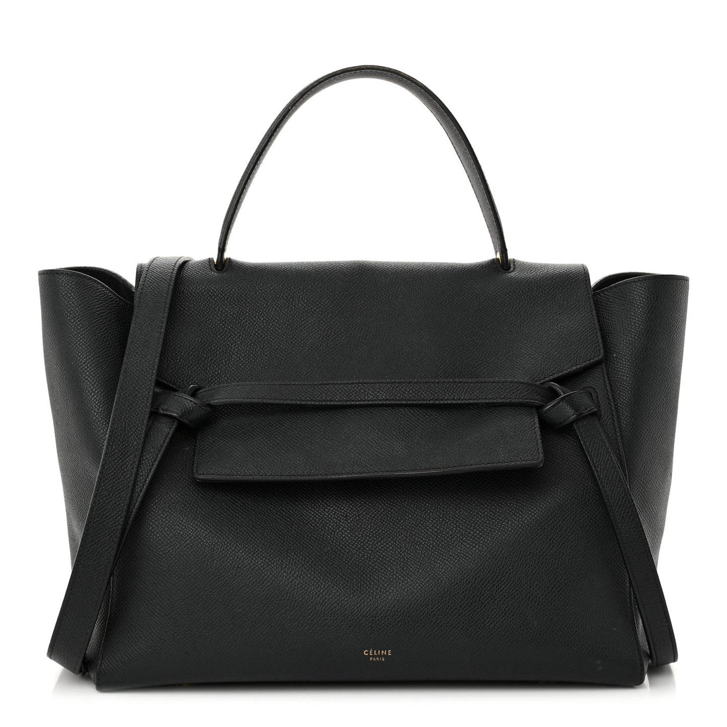 Grained Calfskin Mini Belt Bag Navy