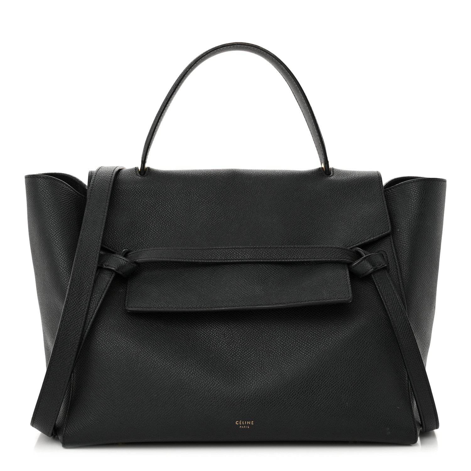 Celine Grained Calfskin Mini Belt Bag Navy 1 of 19