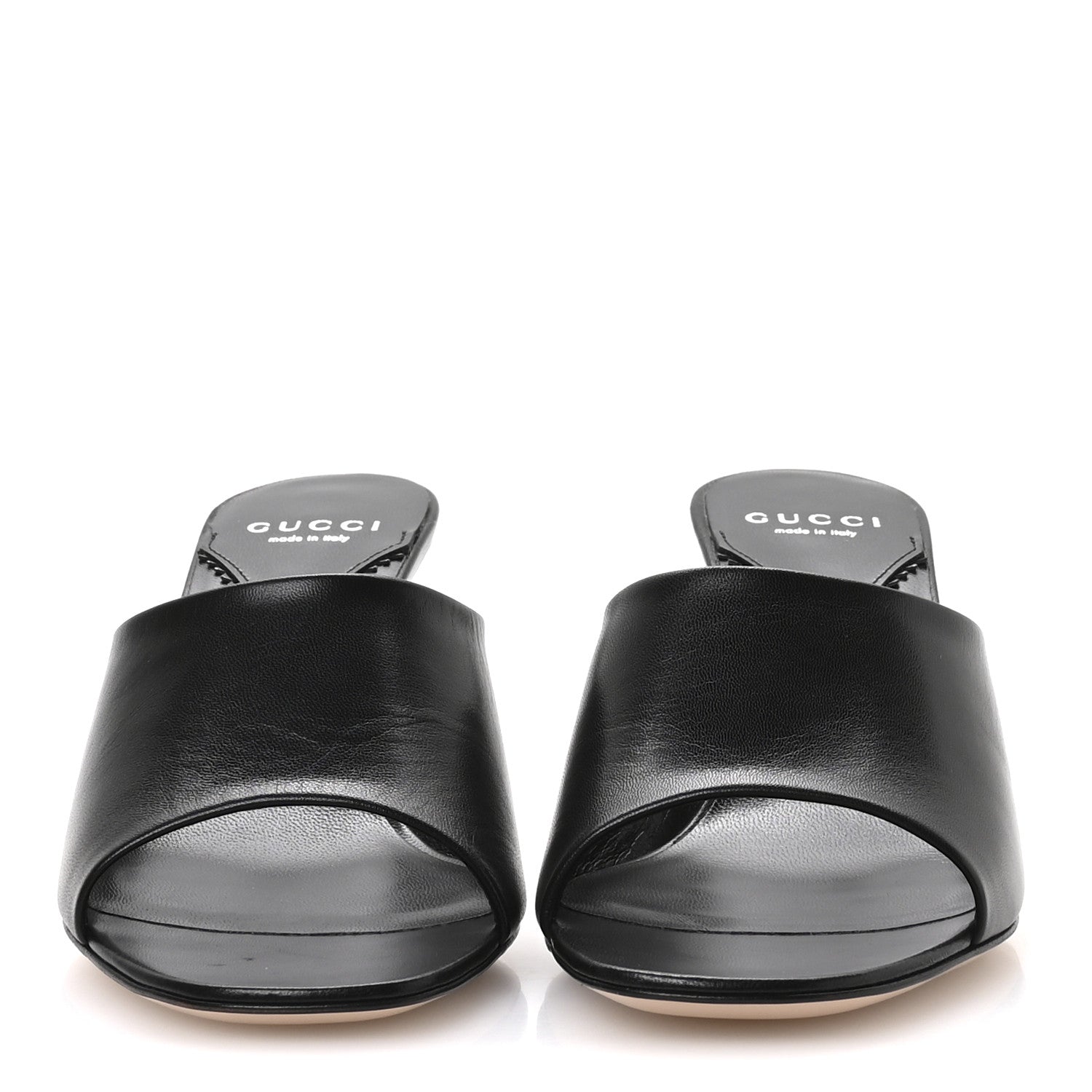 Gucci Malaga Kid Interlocking G Sandals 38.5 Black 3 of 9